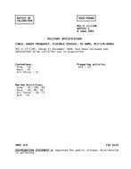 MIL MIL-C-17/139C Notice 1 – Validation MIL MIL-C-17/139C Notice 1 - Validation