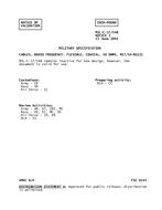 MIL MIL-C-17/54B Notice 3 - Validation