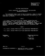 MIL MIL-C-17208B Amendment 1 MIL MIL-C-17208B Amendment 1