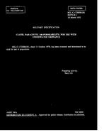 MIL MIL-C-17208B Notice 1 – Validation MIL MIL-C-17208B Notice 1 - Validation