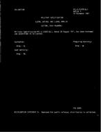 MIL MIL-C-2107E Notice 1 – Validation MIL MIL-C-2107E Notice 1 - Validation