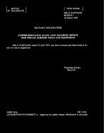 MIL MIL-C-21657A Notice 1 - Validation