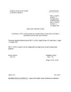 MIL MIL-C-22263/1 Notice 2 - Inactivation