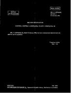 MIL MIL-C-22766 Notice 1 - Validation