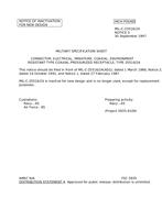 MIL MIL-C-25516/24 Notice 3 - Inactivation