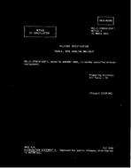 MIL MIL-C-27001A Notice 2 - Cancellation