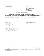 MIL MIL-C-28731/11E Notice 1 - Validation
