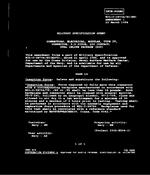 MIL MIL-C-28754/85 Notice 1 - Amendment 1