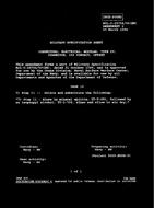 MIL MIL-C-28754/99 Notice 1 - Amendment 1