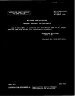 MIL MIL-C-29512 Notice 1 - Inactivation