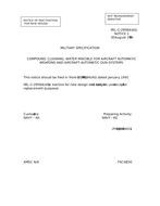 MIL MIL-C-29584 Notice 1 - Inactivation