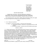 MIL MIL-C-29600 Amendment 3 MIL MIL-C-29600 Amendment 3