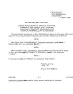 MIL MIL-C-29600/21 Amendment 1 MIL MIL-C-29600/21 Amendment 1