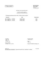 MIL MIL-C-3098/112B Notice 3 – Cancellation MIL MIL-C-3098/112B Notice 3 - Cancellation