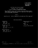 MIL MIL-C-3655/20 Amendment 1 MIL MIL-C-3655/20 Amendment 1