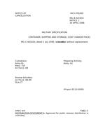 MIL MIL-C-44192A Notice 1 - Cancellation