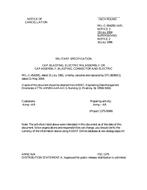 MIL MIL-C-45420G Notice 3 - Cancellation