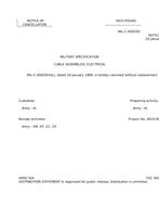 MIL MIL-C-45820D Notice 1 - Cancellation