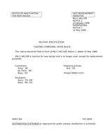 MIL MIL-C-46110B Notice 2 - Inactivation