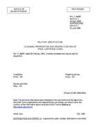 MIL MIL-C-46487 Notice 2 – Cancellation MIL MIL-C-46487 Notice 2 - Cancellation