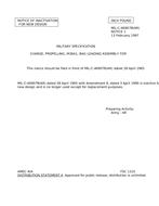 MIL MIL-C-46907B Notice 1 - Inactivation