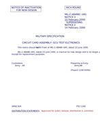 MIL MIL-C-48486C Notice 3 - Inactivation