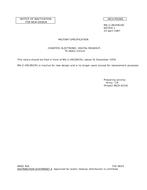 MIL MIL-C-49109 Notice 1 - Inactivation