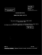 MIL MIL-C-49187 Notice 1 - Inactivation