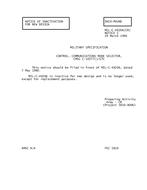 MIL MIL-C-49206 Notice 2 - Inactivation