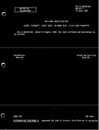 MIL MIL-C-5033C Notice 1 - Validation