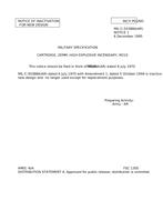 MIL MIL-C-50388A Notice 1 - Inactivation
