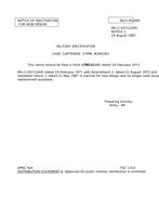 MIL MIL-C-50712 Notice 2 - Inactivation