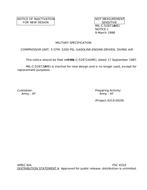 MIL MIL-C-52972A Notice 1 – Inactivation MIL MIL-C-52972A Notice 1 - Inactivation