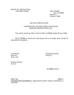 MIL MIL-C-52980B Notice 1 - Inactivation