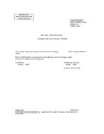 MIL MIL-C-53052 Notice 1 - Inactivation