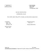 MIL MIL-C-538F Notice 1 - Cancellation