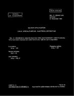 MIL MIL-C-55040B Notice 1 - Validation