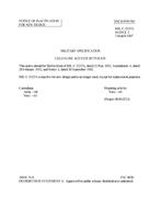 MIL MIL-C-5537A Notice 2 - Inactivation