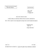 MIL MIL-C-595E Notice 1 - Inactivation