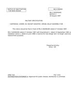 MIL MIL-C-60458 Notice 2 - Inactivation