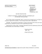 MIL MIL-C-6136A Notice 2 - Inactivation