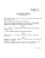 MIL MIL-C-63062 Amendment 1