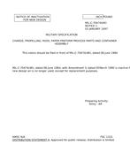 MIL MIL-C-70474 Notice 1 - Inactivation