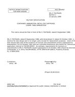 MIL MIL-C-70478 Notice 1 - Inactivation