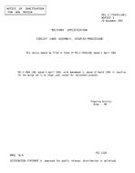 MIL MIL-C-70491 Notice 1 - Inactivation