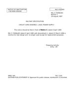 MIL MIL-C-70496 Notice 1 - Inactivation