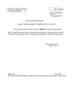 MIL MIL-C-70942 Notice 1 - Inactivation