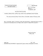 MIL MIL-C-71013 Notice 1 - Inactivation