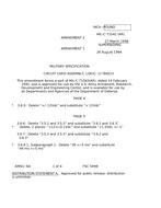 MIL MIL-C-71042 Amendment 2