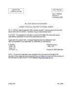 MIL MIL-C-7974/1A Notice 1 - Cancellation